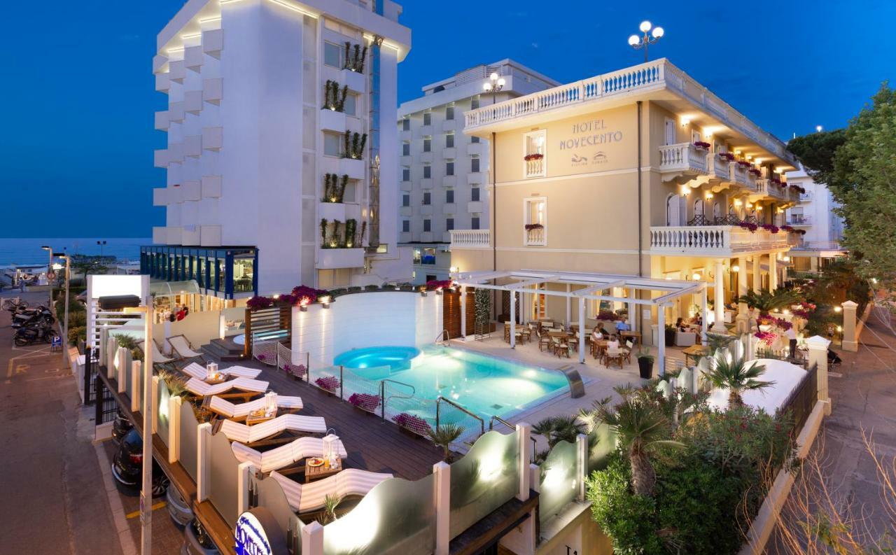 Novecento Suite Hotel Riccione Exterior foto